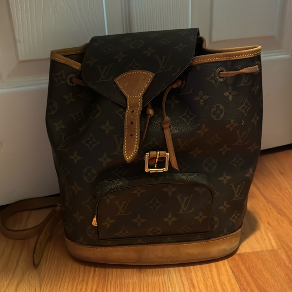 Louis Vuitton Vintage Backpack Montsouris Bag